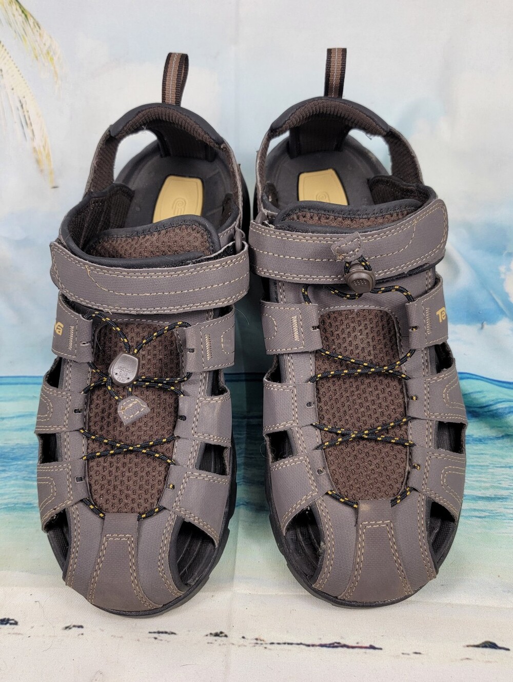 Teva Forebay Sandles Mens 10 - Picture 3 of 9